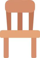 Classic Wooden Chair with Intricate Carvings vector