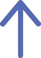 Pixel Art Up Symbol for Retro Aesthetics vector