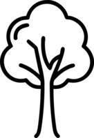 Bonsai Tree with Elegant, Curved Trunk vector