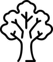 Lush Green Tree with Swing Hanging from a Branch vector