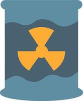Contaminated Ground with Toxic Waste Residue vector