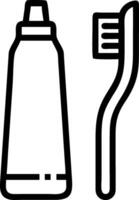 Electric Toothbrush with Smart Features and Whitening Paste vector