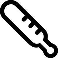 Elegant Digital Thermometer with Touch Screen Interface vector
