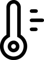 Retro-Inspired Mercury Thermometer with Vintage Look vector