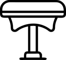 Space-Saving Folding Table for Small Apartments vector