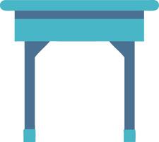 Minimalist Modern Table with Clean Lines vector