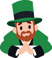 Leprechaun Cartoon St Patricks Day vector
