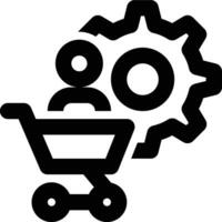 Customer Development, Customer, Personalization Outline Icon vector