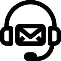 Email Support, Email, Customer Service Outline Icon vector