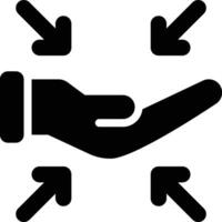 Service Center, Services, Support Glyph Solid Icon vector