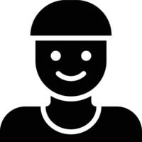 Customer, User, Consumer Glyph Solid Icon vector