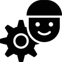 Personalization, Personalize, Customer Development Glyph Solid Icon vector