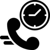 Fast Response, Quick Response, Responsive Glyph Solid Icon vector