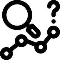 Predictive Analytics, Predictive Analysis, Prediction Outline Icon vector