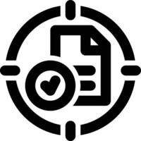 Veracity, Data, Accuracy Outline Icon vector
