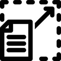 Data Scalability, Big Data, Data Outline Icon vector