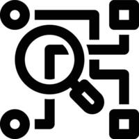 Correlation Analysis, Relationship, Correlation Outline Icon vector