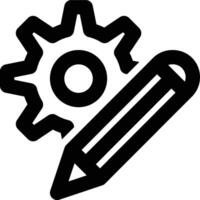 Functional, Function, Design Outline Icon vector