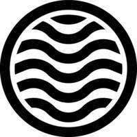 Contour, Texture, Blur Outline Icon vector