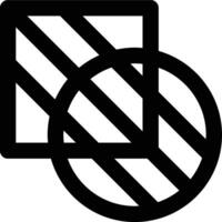 Unite, Adding, Compound Outline Icon vector