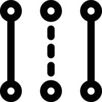 Lines, Path, Strokes Outline Icon vector