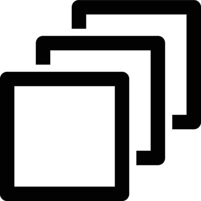 Layer, Squares, Shapes Outline Icon