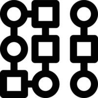 Proximity, Shapes, Path Outline Icon vector