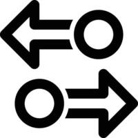 Movement, Moving, Visual Movement Outline Icon vector