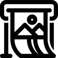 Digital Printing, Printer, Printing Machine Outline Icon vector
