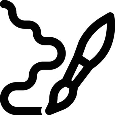 Illustration, Drawing, Design Outline Icon