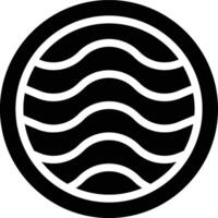 Contour, Texture, Blur Glyph Solid Icon vector