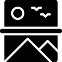 Composite Image, Combine, Image Glyph Solid Icon vector