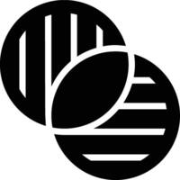 Similarity, Object, Shape Glyph Solid Icon vector