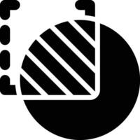 Masking, Clipping Mask, Layer Glyph Solid Icon vector