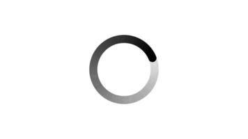 Circle loading animation. Progress bar , Loading concept. video