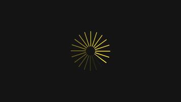 Circle loading animation. Progress bar , Loading concept. Motion graphic and animation background . video