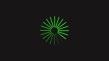 Circle loading animation. Progress bar , Waiting Spinning , Loading concept. Motion graphic and animation background . video