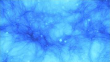 light blue smoke background animation with flying particles, animated light blue background perfect for motion graphic background, and aesthetic footage video