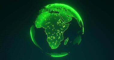 International Space Communications AI Powered Satellite Networks Connecting the Globe video