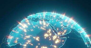 Cloud Computing and Server Systems Revolutionizing Data Transfer and Online Business video