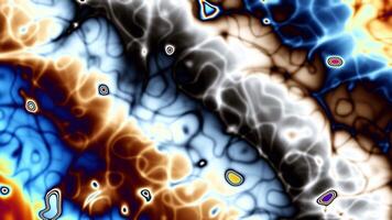 Abstract background, pattern, color, animation, cell video