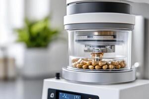A machine that is filled with nuts and other items photo