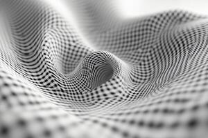 Abstract background of a black and white fabric photo