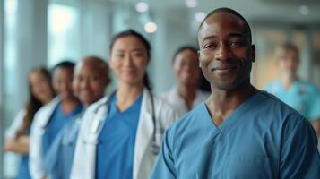 The doctors in uniform photo