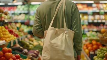 The Customer in Grocery Store photo