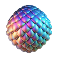 vibrant rustic Siren scales, iridescent fish scales, high resolution png