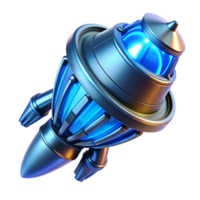 extraordinary vintage Spaceship engine nozzle, glowing blue, intricate details genuine png