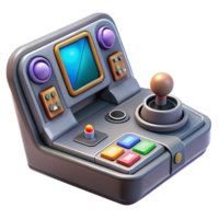 impressive contemporary Spaceship cockpit control panel, buttons and screens professional png