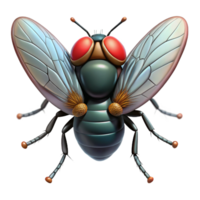 stunning rustic Close-up of a fly original png