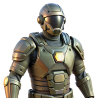 magnificent rustic Military exoskeleton suit with armored plating professional png